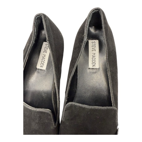 Steve Madden Slip-On Women’s loafers Black Size 7.5 - Picture 4 of 9